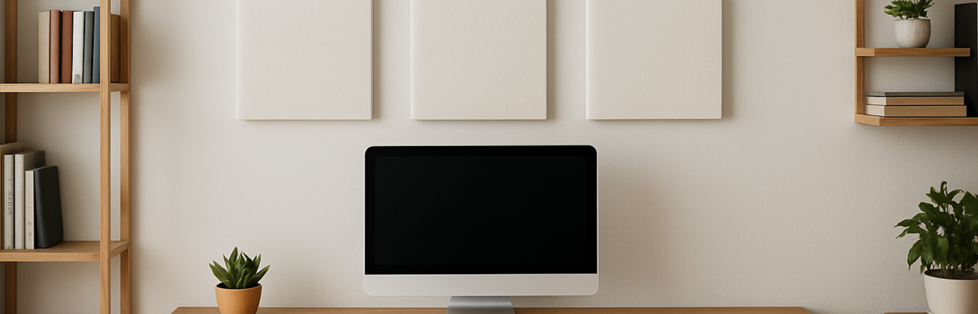 AKoostiq Felt Panels for home offices