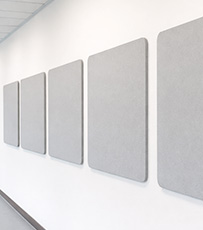AKoostiq Felt Panels for corridors