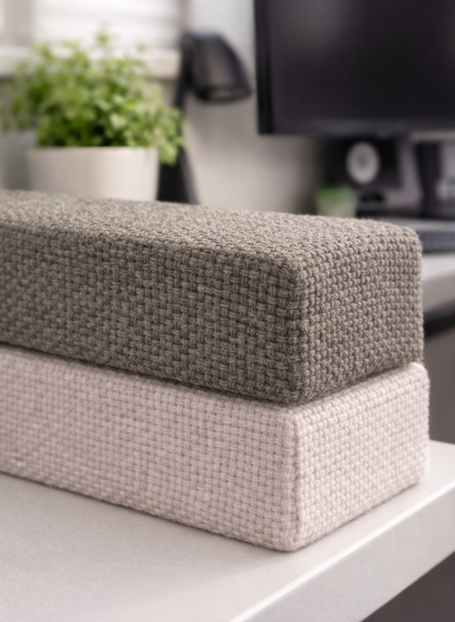 Acoustic Fabric covered tiles – Flat